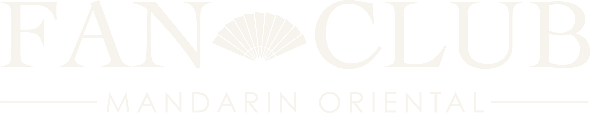Mandarin Oriental Fan Club
